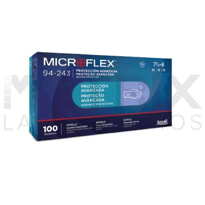 Guantes de Nitrilo microflex 94-243