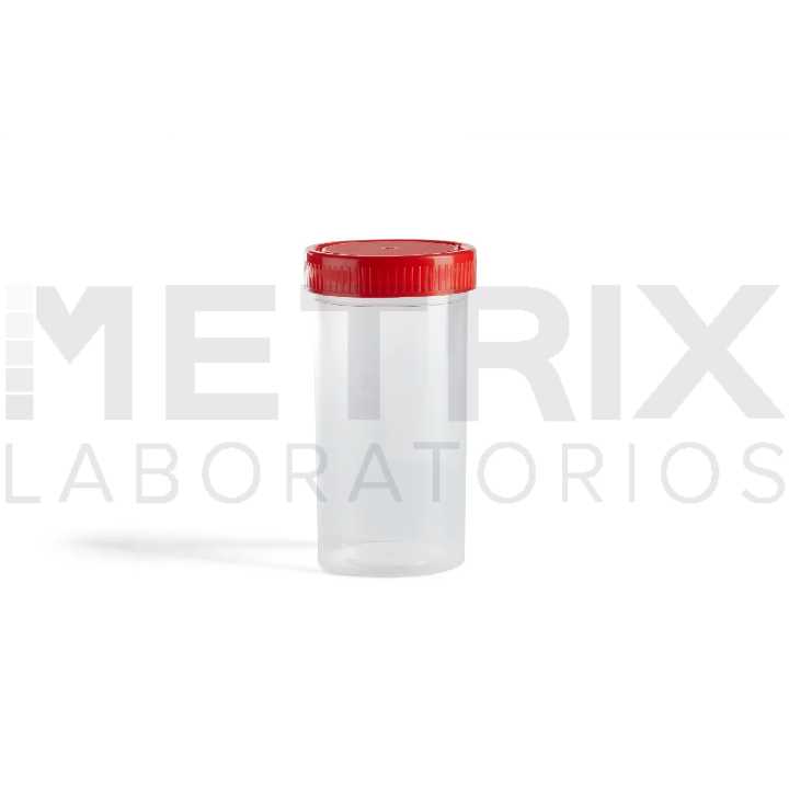 Frasco para muestra 200 ml graduado