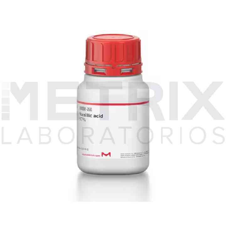 ÁCIDO VANÍLICO 97% - 25G